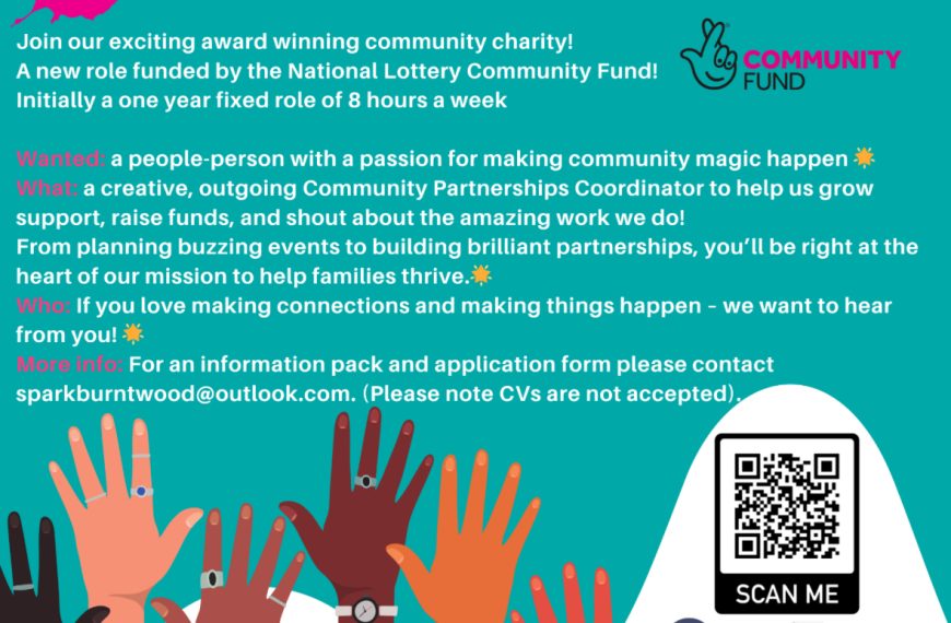 Spark Is Hiring: Join Us as Our New Community Partnerships Coordinator!