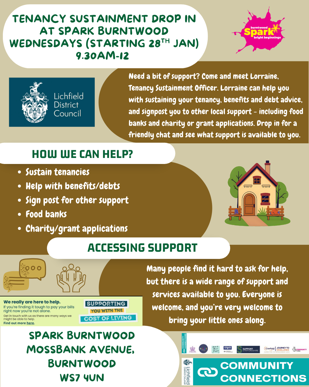 Tenancy Sustainment Drop In