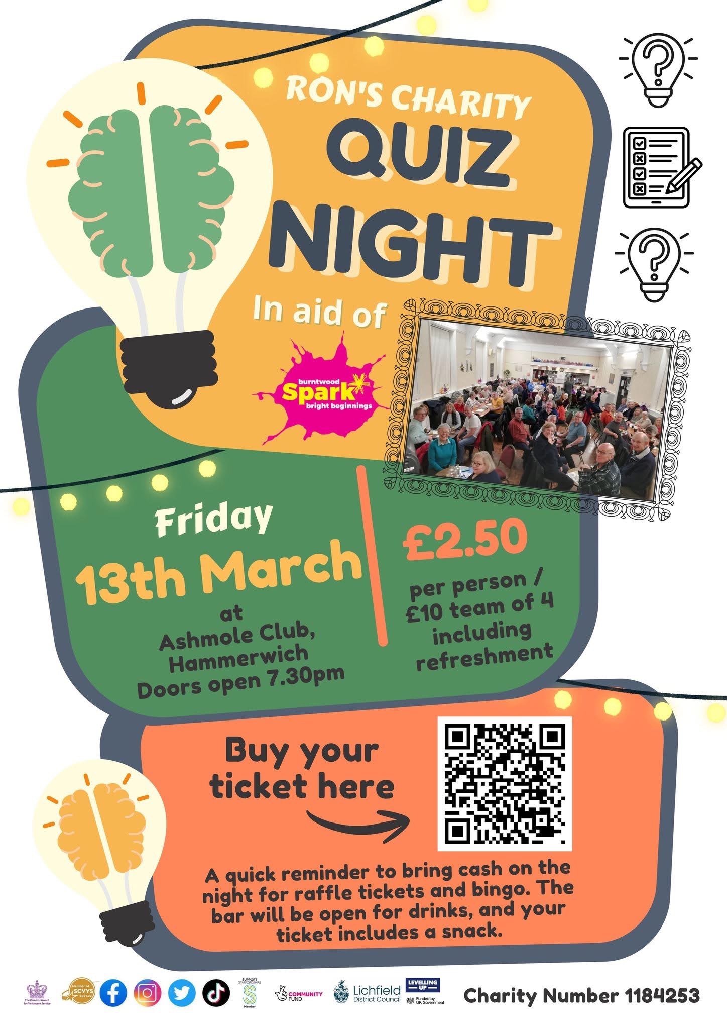 Ron’s Charity Quiz